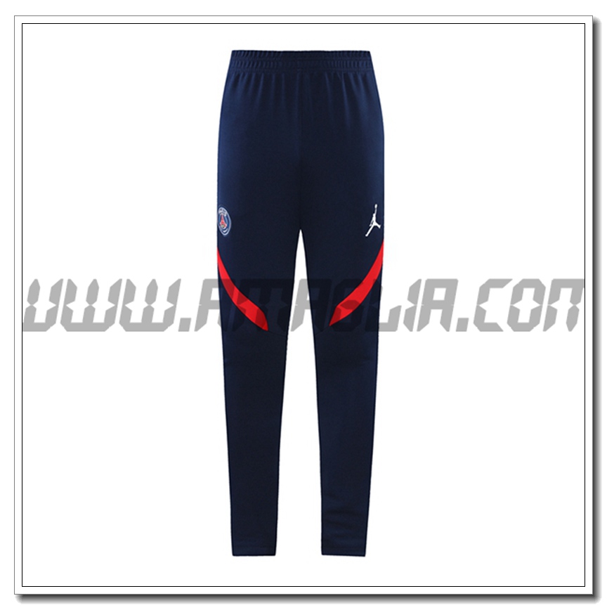 Pantaloni Allenamento Jordan PSG Rosso/Nero 2021 2022