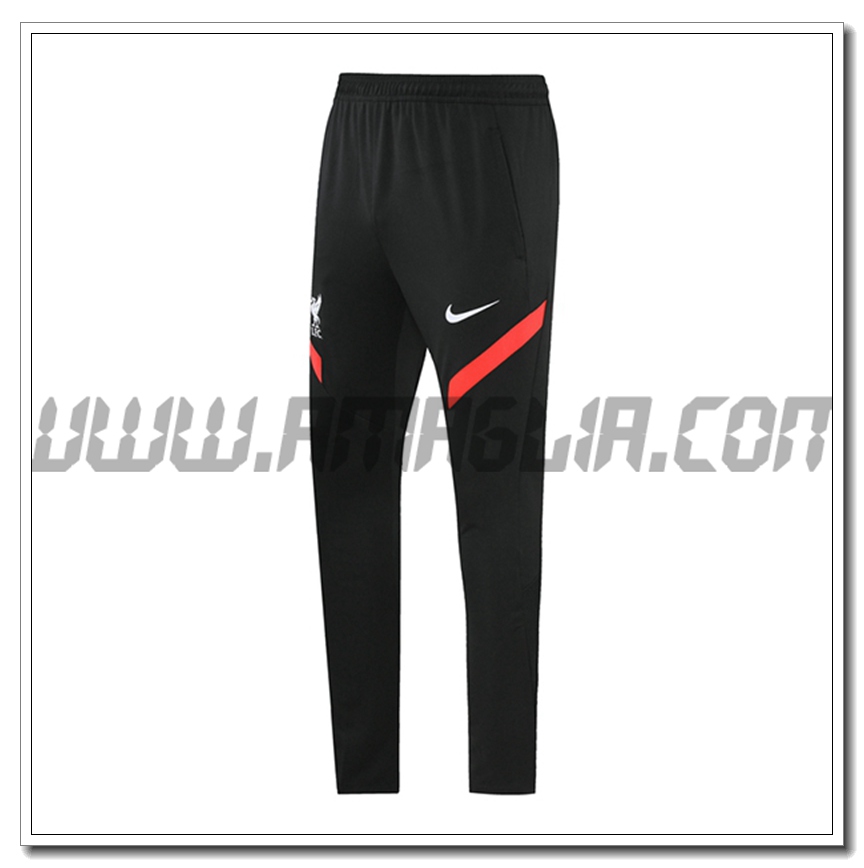 Pantaloni Allenamento FC Liverpool Rosso/Nero 2021 2022