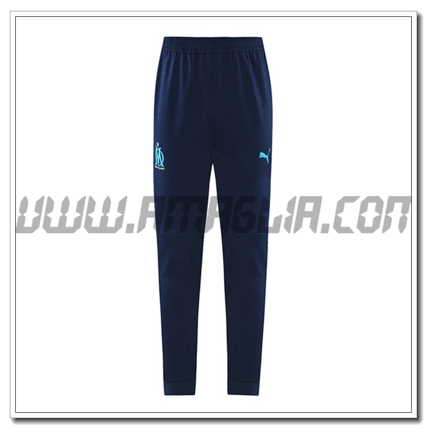 Pantaloni Allenamento Marsiglia OM Blu Marino 2021 2022