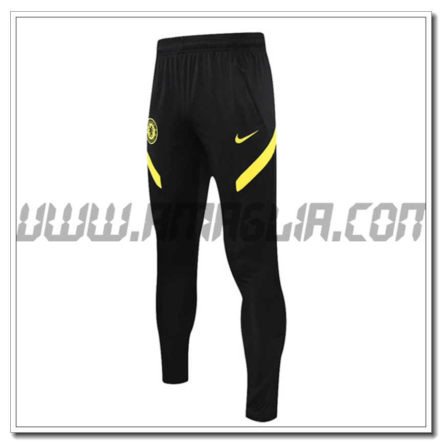 Pantaloni Allenamento FC Chelsea Nero/Giallo 2021 2022