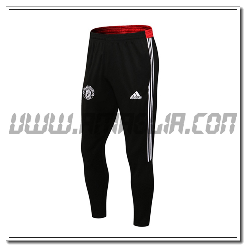 Pantaloni Allenamento Manchester United Bianco/Rosso 2021 2022