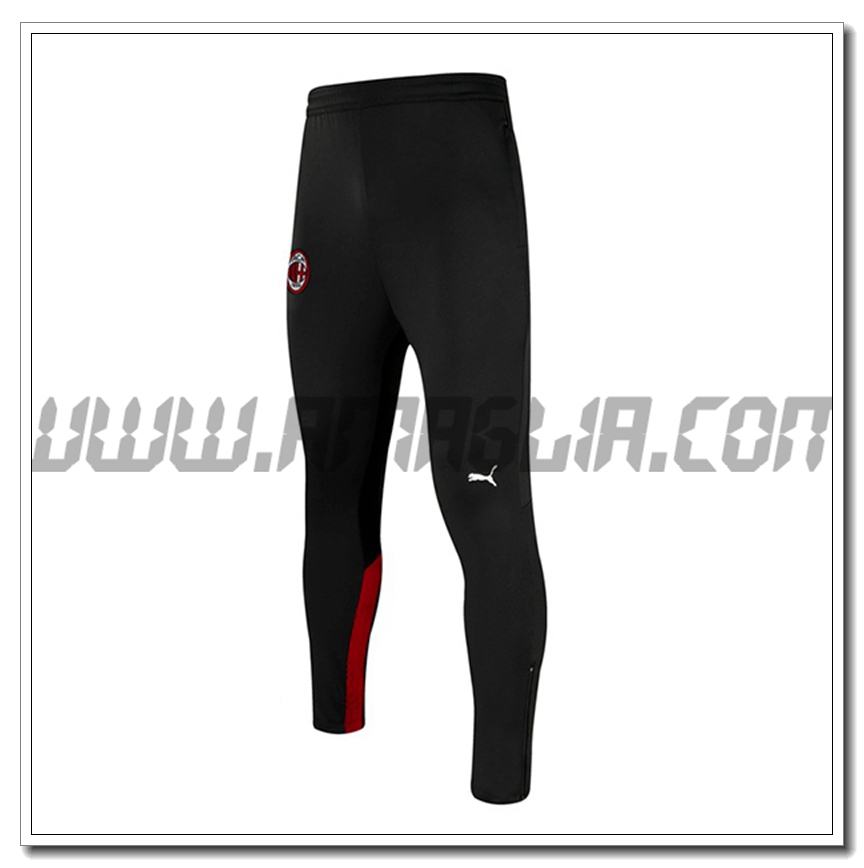 Pantaloni Allenamento AC Milan Nero 2021 2022