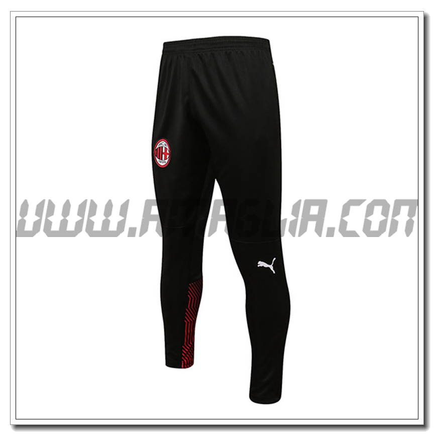 Pantaloni Allenamento AC Milan Nero 2021 2022