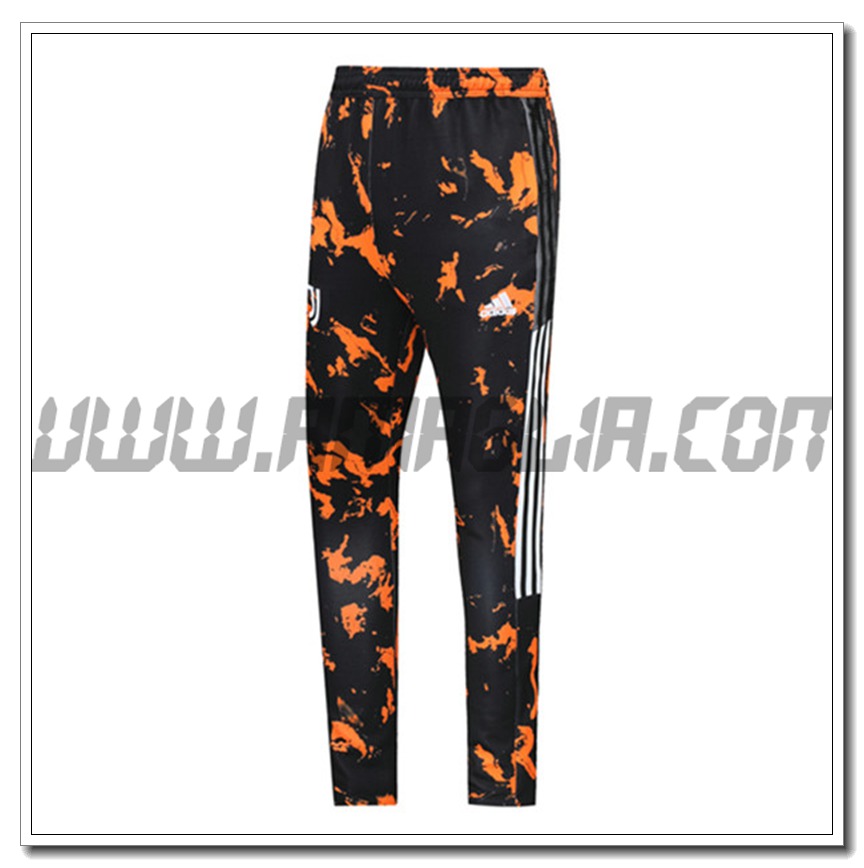 Pantaloni Allenamento Juventus Nero/Giallo 2021 2022