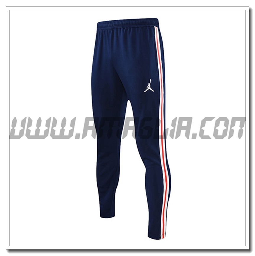 Pantaloni Allenamento Jordan PSG Blu Marino/Rosa 2021 2022