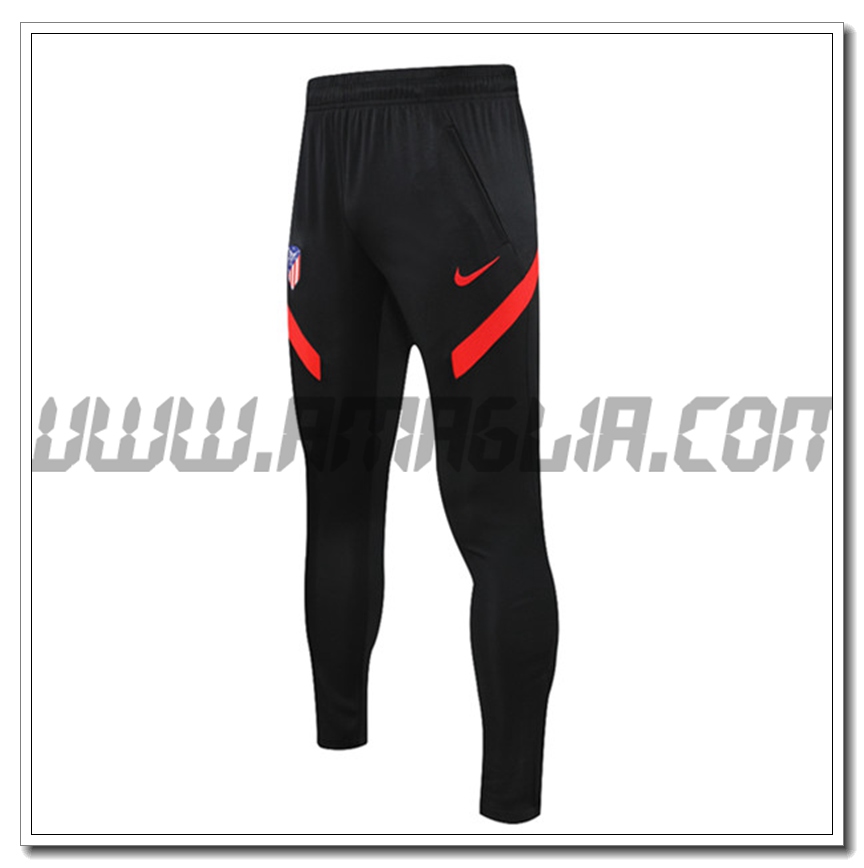 Pantaloni Allenamento Atletico Madrid Nero 2021 2022