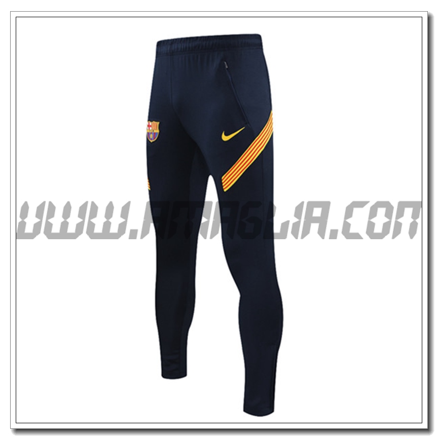 Pantaloni Allenamento FC Barcellona Blu Marino/Giallo 2021 2022