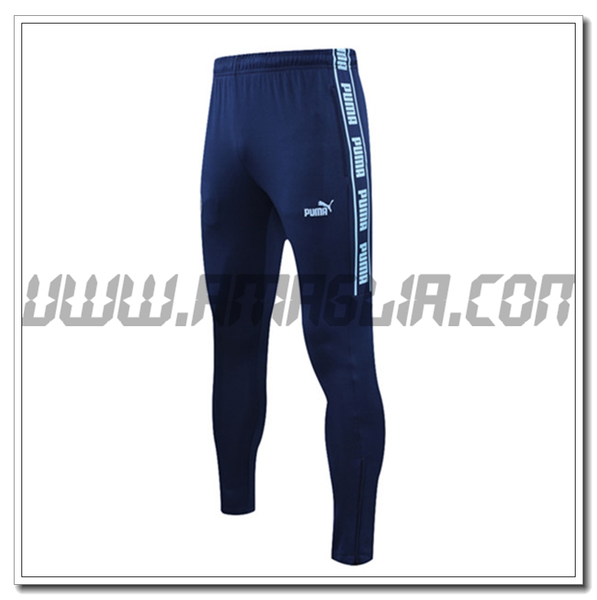 Pantaloni Allenamento Manchester City Blu 2021 2022