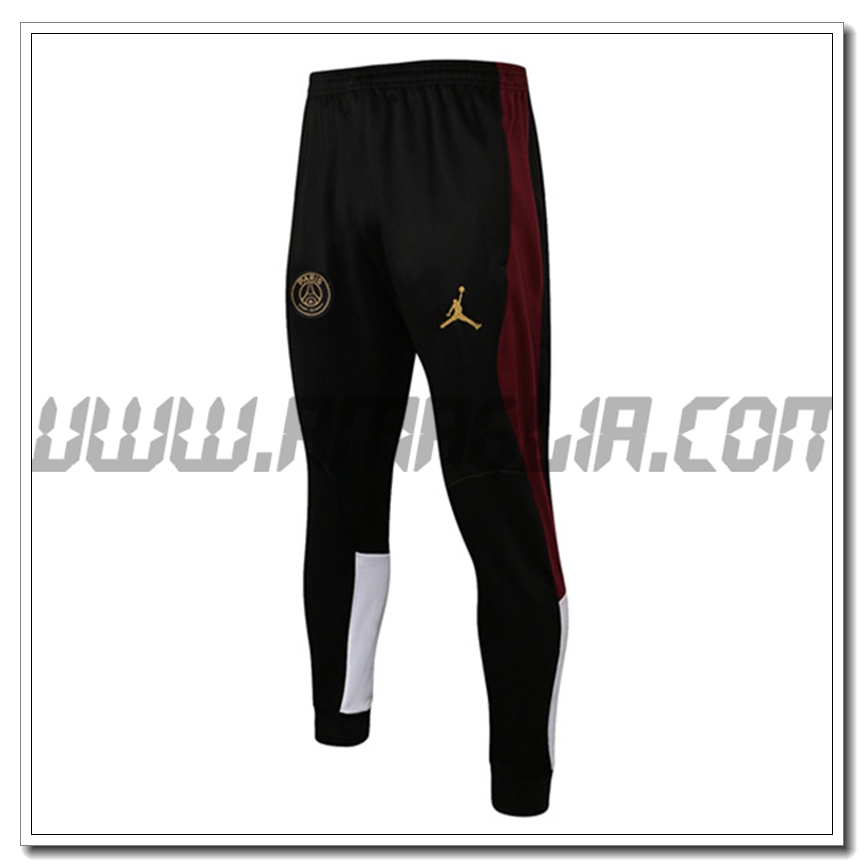 Pantaloni Allenamento Jordan PSG Nero/Violet 2021 2022