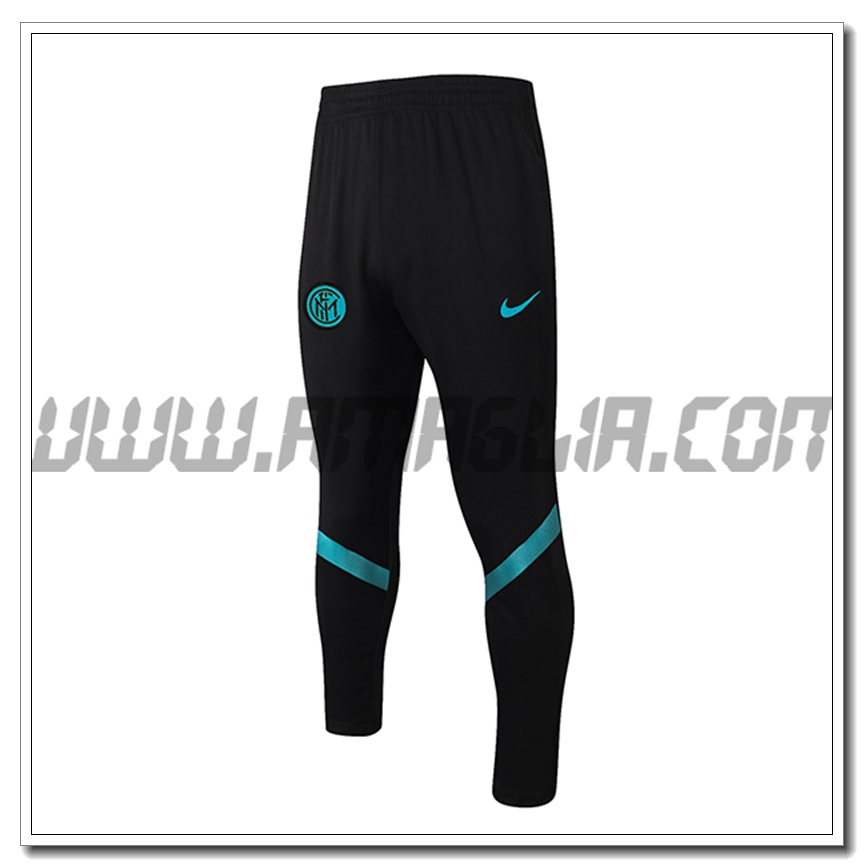 Pantaloni Allenamento Inter Milan Nero/Blu 2021 2022 -01
