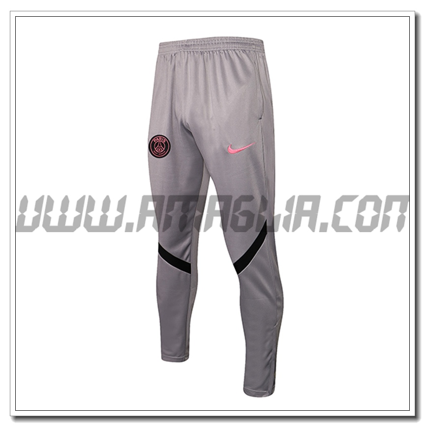 Pantaloni Allenamento Jordan PSG Grigio 2021 2022