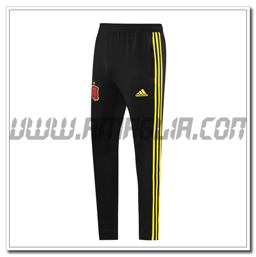 Pantaloni Allenamento Spagna Rosso/Nero/Giallo