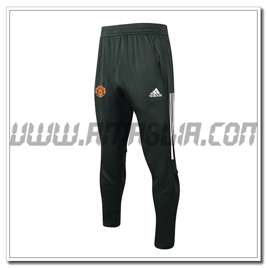 Pantaloni Allenamento Manchester United Bianco 2021 2022