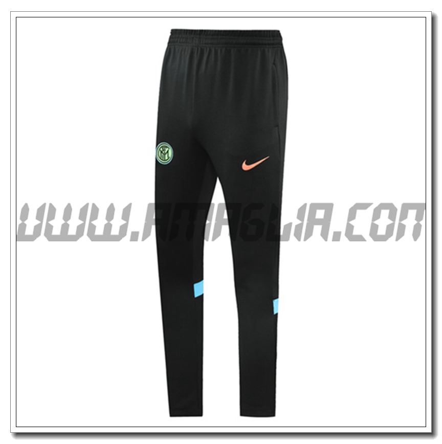 Pantaloni Allenamento Inter Milan Nero 2021 2022 -01