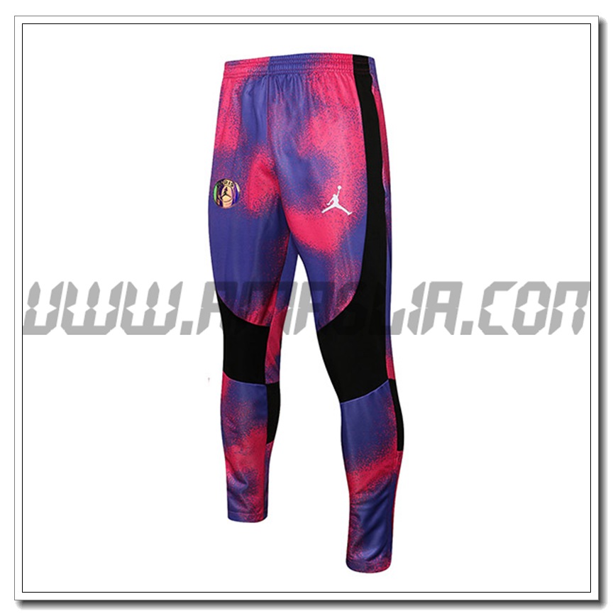 Pantaloni Allenamento Jordan PSG Nero/Viola 2021 2022