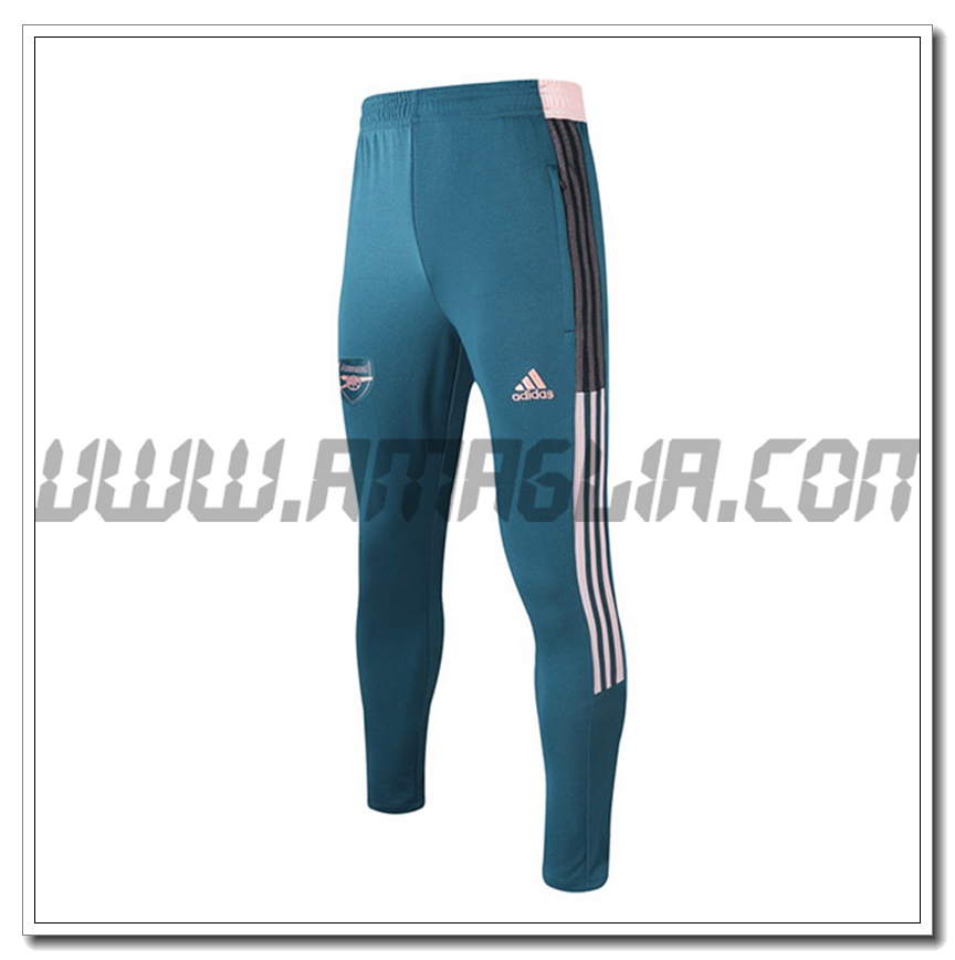 Pantaloni Allenamento Arsenal Verde Buio 2021 2022