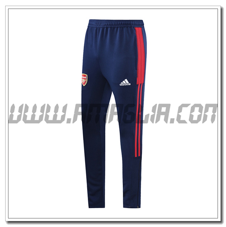 Pantaloni Allenamento Arsenal Blu Marino/Rosso 2021 2022