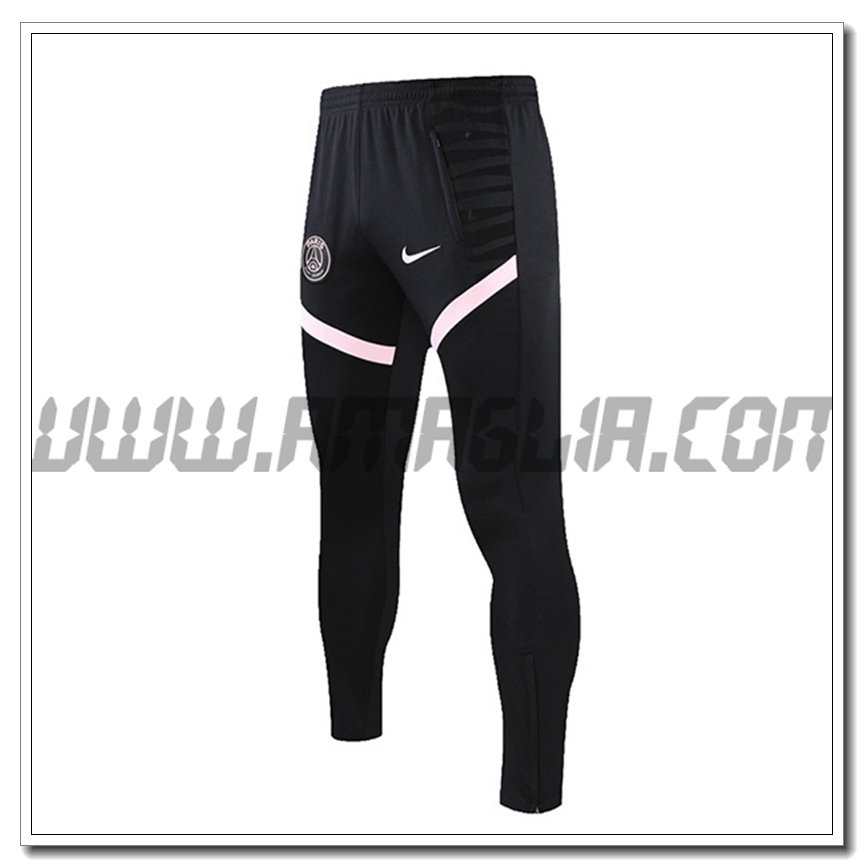 Pantaloni Allenamento Jordan PSG Nero 2021 2022 -1