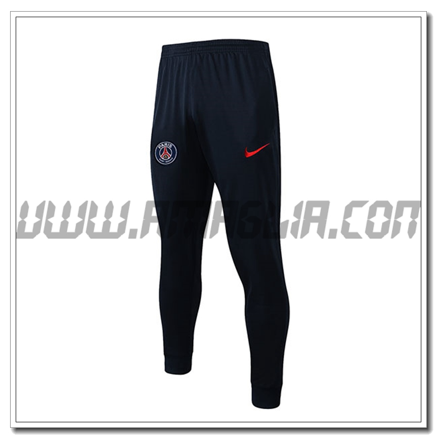 Pantaloni Allenamento Jordan PSG Nero 2021 2022 -2