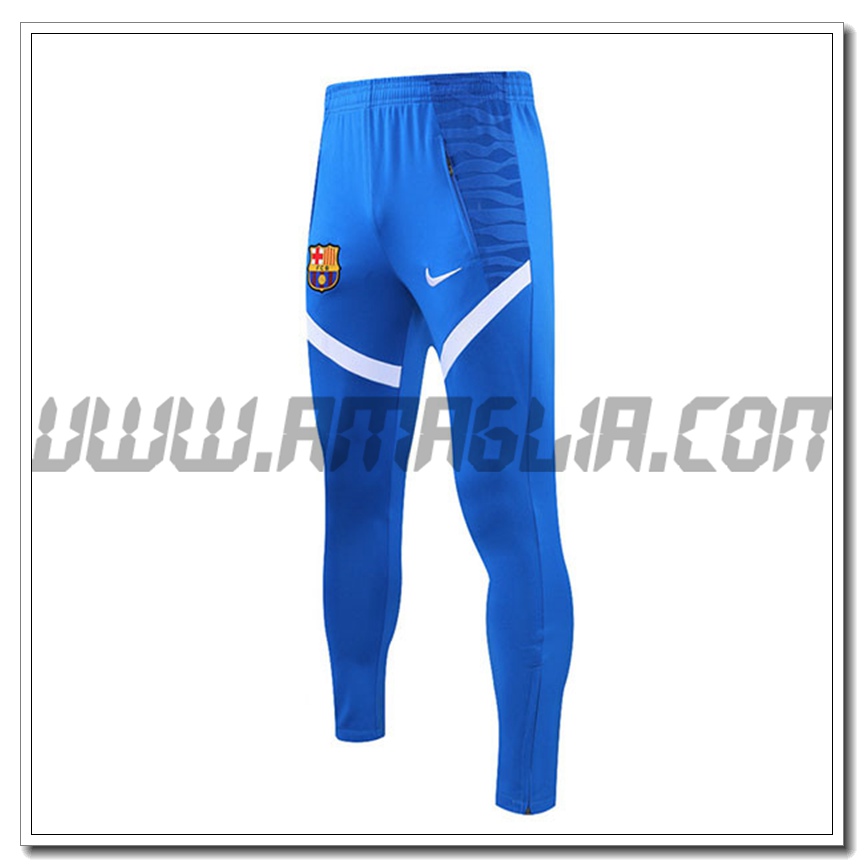 Pantaloni Allenamento FC Barcellona Blu 2021 2022 -2