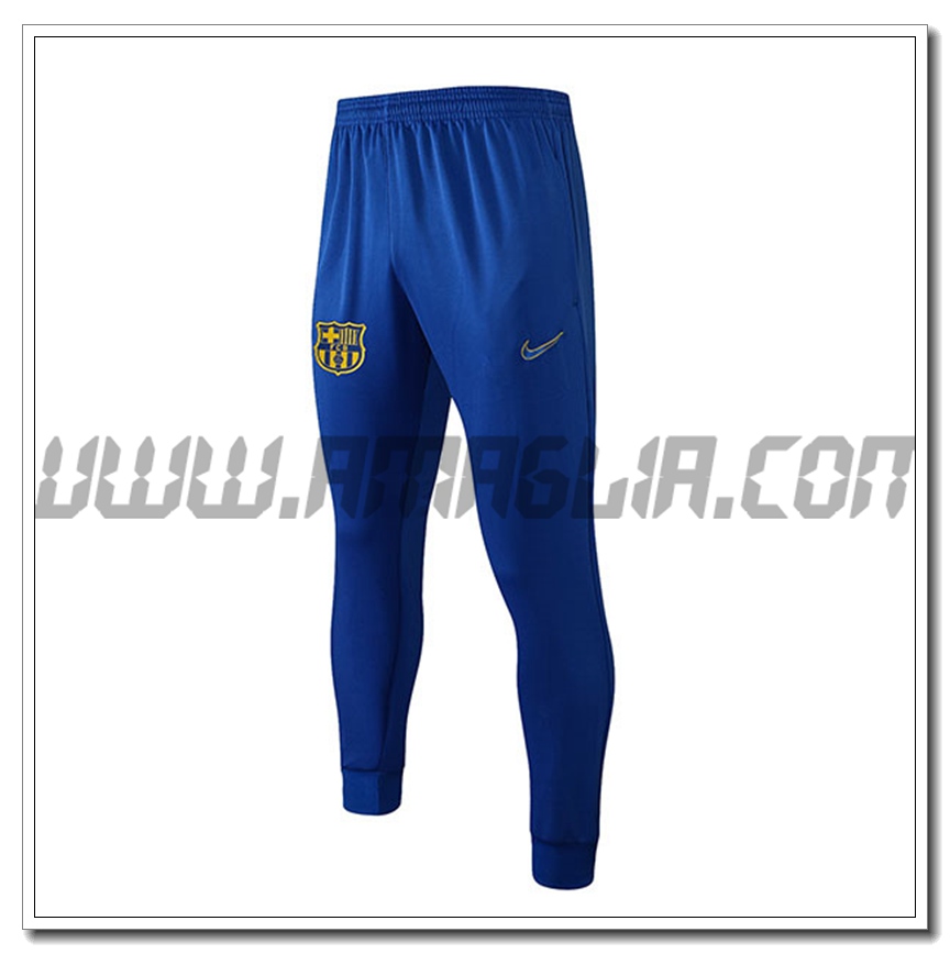 Pantaloni Allenamento FC Barcellona Blu 2021 2022 -3