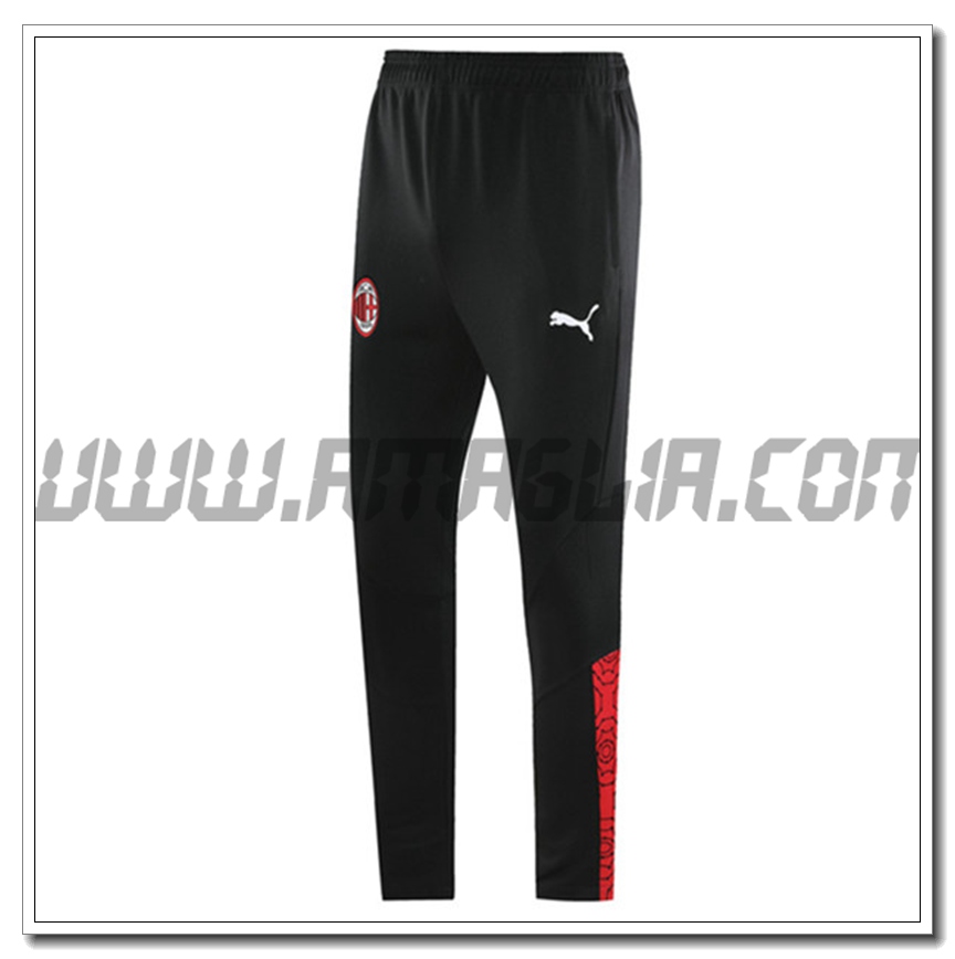 Pantaloni Allenamento AC Milan Nero 2021 2022