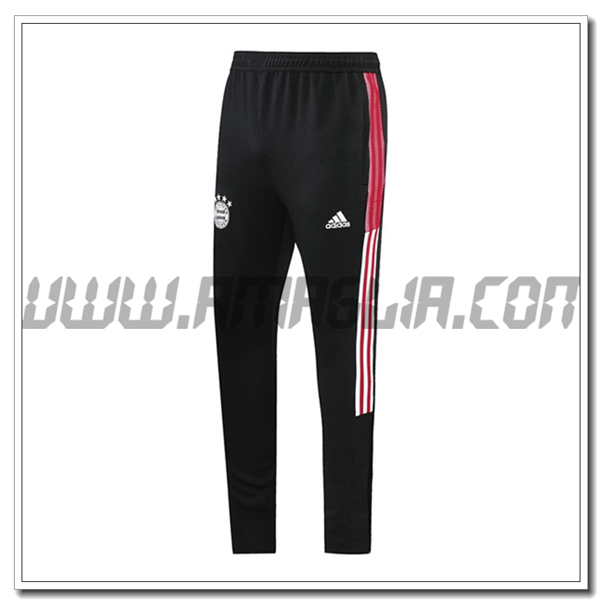 Pantaloni Allenamento Bayern Monaco Nero 2021 2022 -2