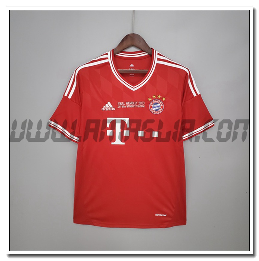 Maglia Calcio Bayern Monaco Retro Prima 2013/2014