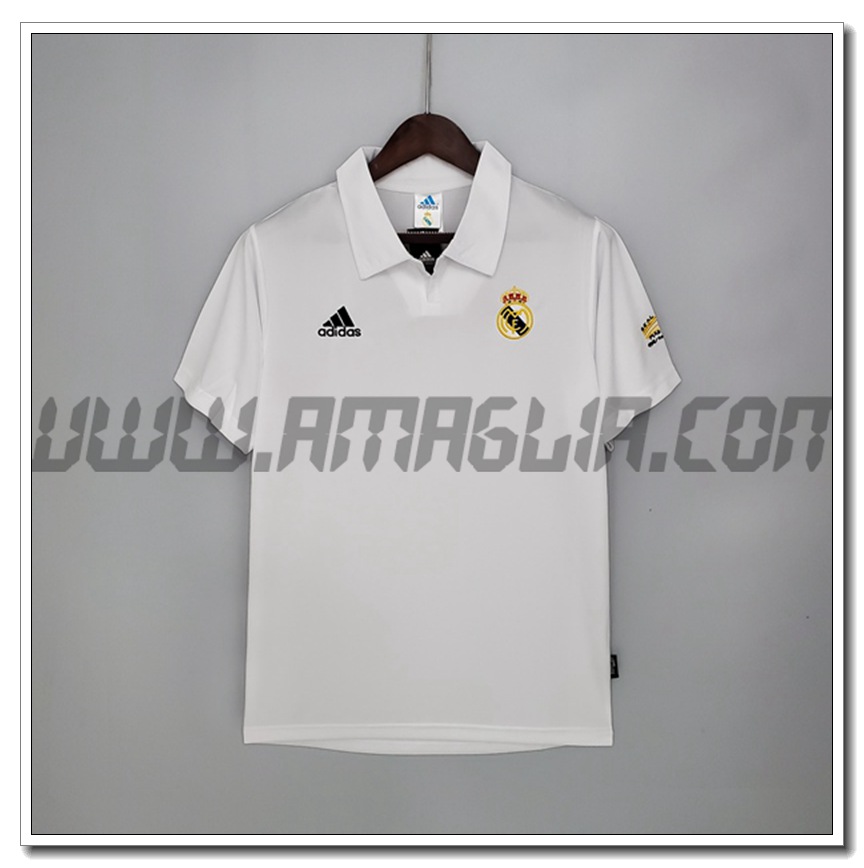 Maglia Calcio Real Madrid Retro Prima 2002/2003