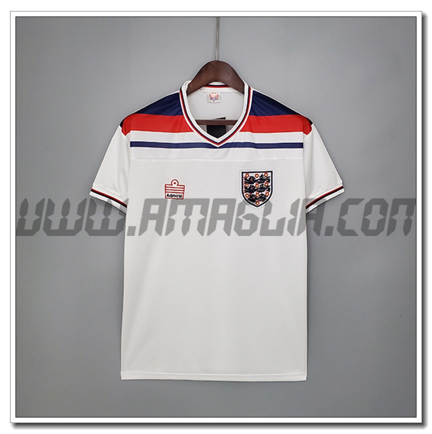 Maglia Calcio Inghilterra Retro Prima 1982