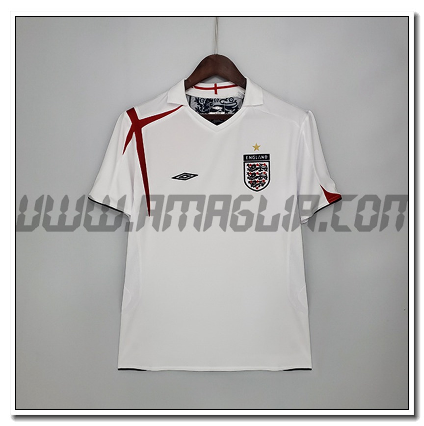 Maglia Calcio Inghilterra Retro Prima 2006