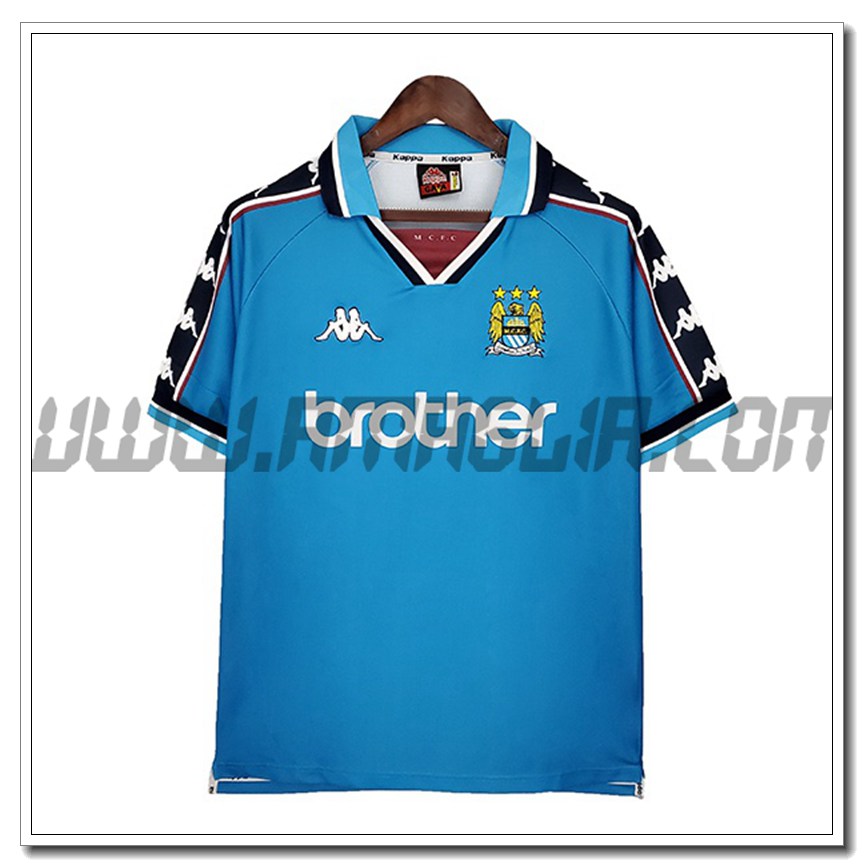 Maglia Calcio Manchester City Retro Prima 1997/1999