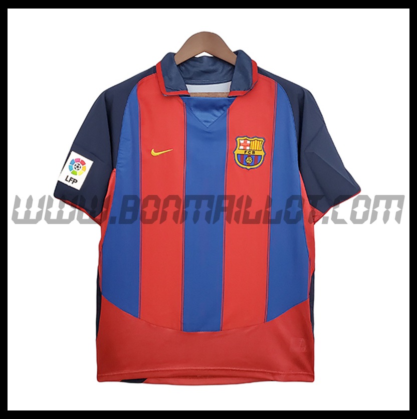 Maglia Calcio FC Barcellona Retro Prima 2003/2004