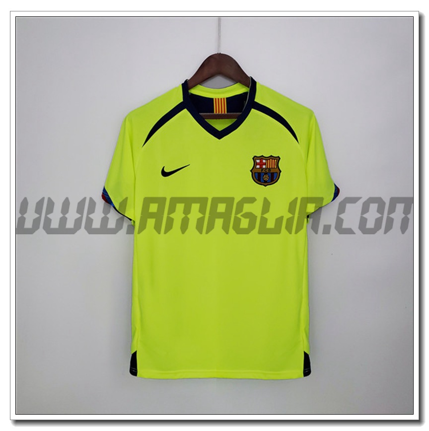 Maglia Calcio FC Barcellona Retro Seconda 2005/2006