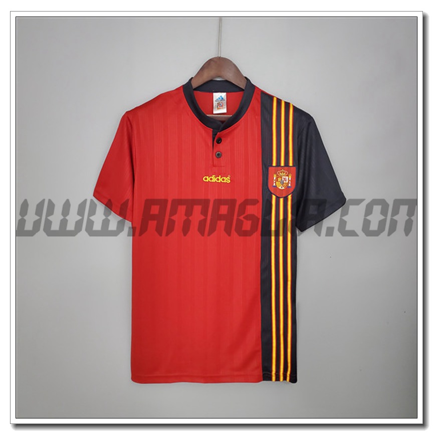 Maglia Calcio Spagna Retro Prima 1996