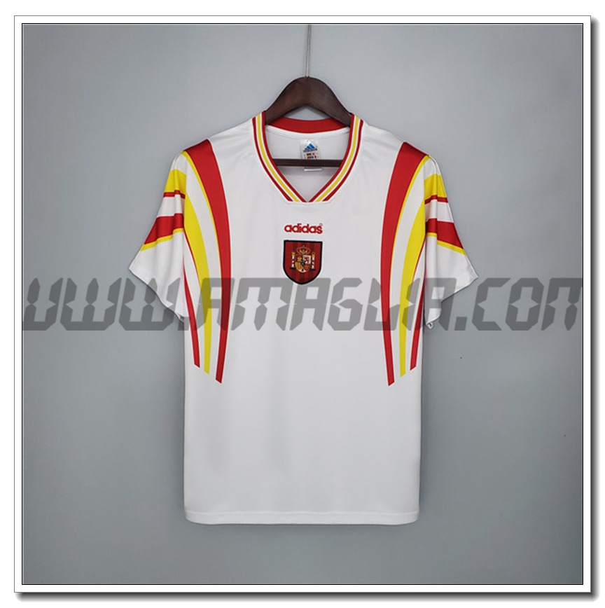 Maglia Calcio Spagna Retro Seconda 1996