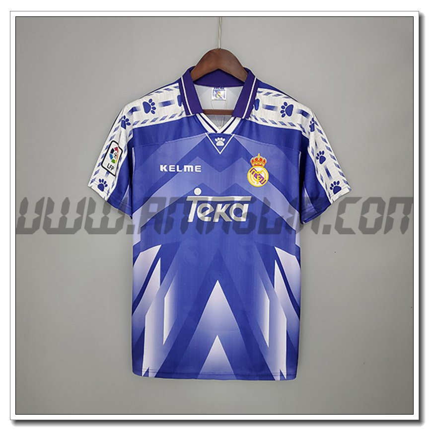 Maglia Calcio Real Madrid Retro Seconda 1996/1997