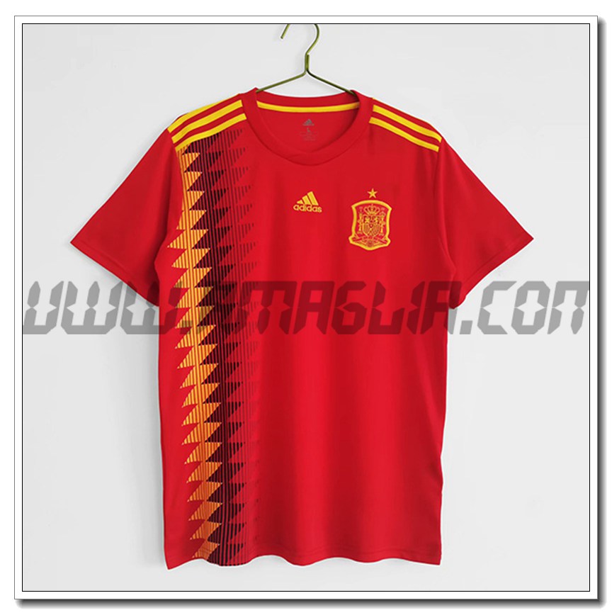Maglia Calcio Spagna Prima 2018