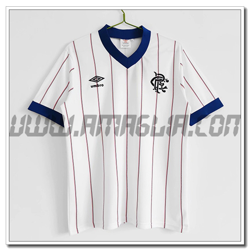 Maglia Calcio Rangers FC Seconda 1982/1983