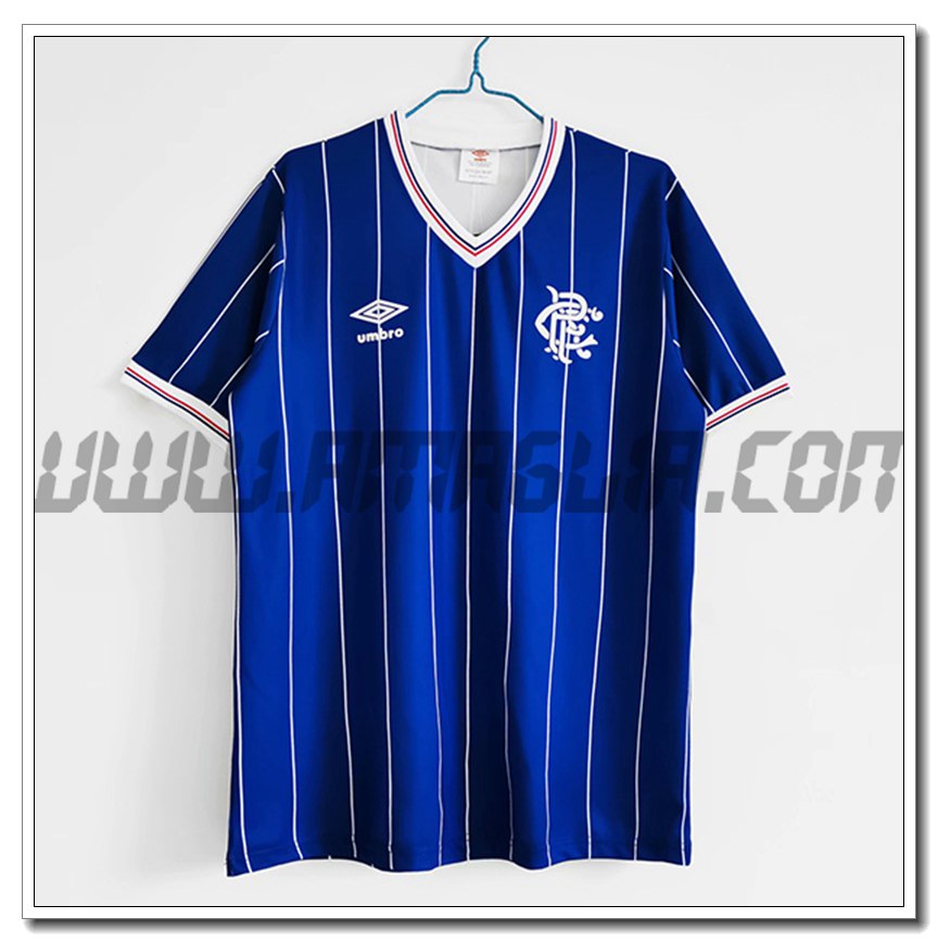 Maglia Calcio Rangers FC Prima 1982/1983