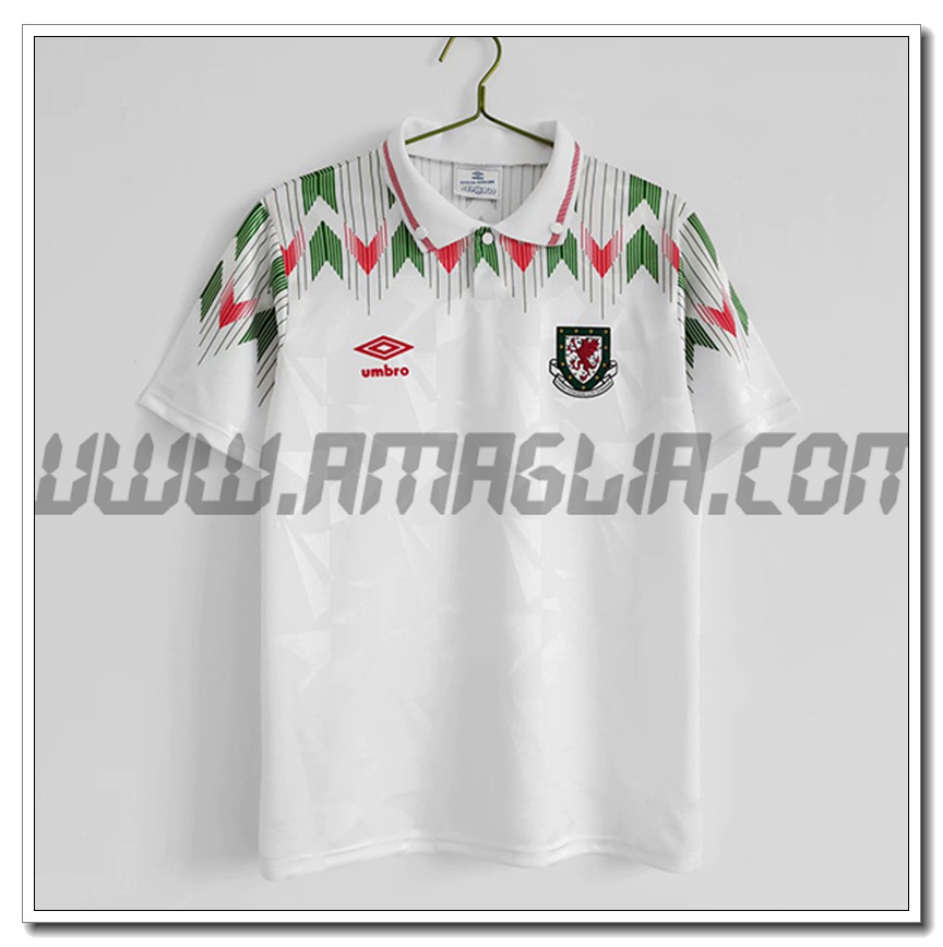 Maglia Calcio Galles Seconda 1990/1992