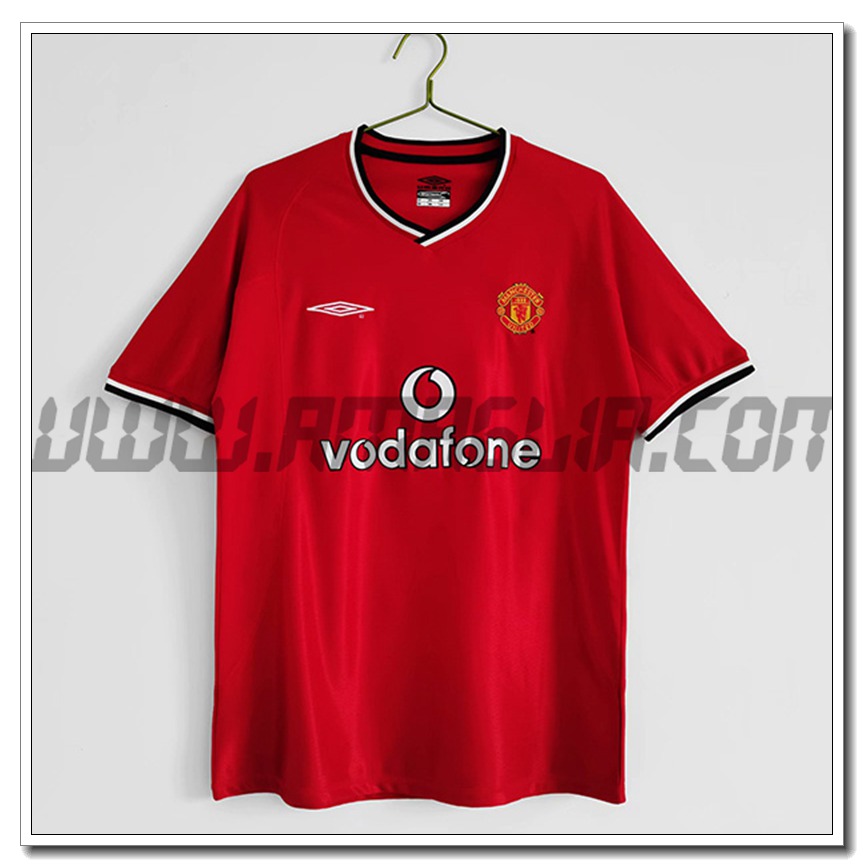 Maglia Calcio Manchester United Prima 2000/2002
