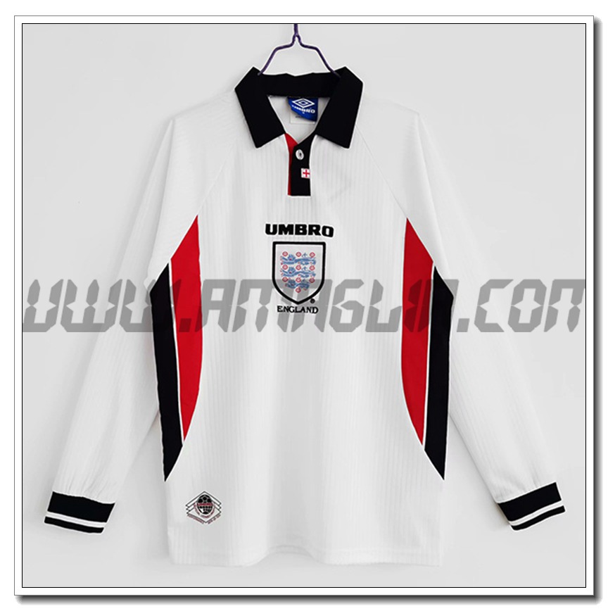 Maglia Calcio Manchester United Seconda Manica Lunga 1986