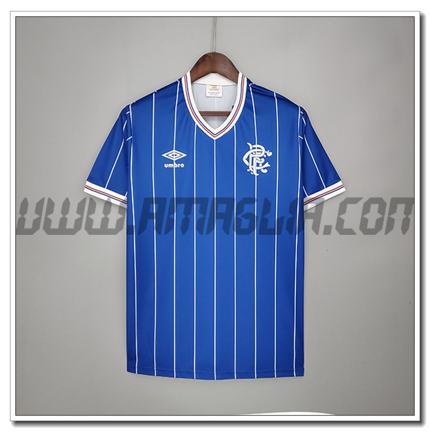 Maglia Calcio Rangers FC Retro Prima 1982/1983