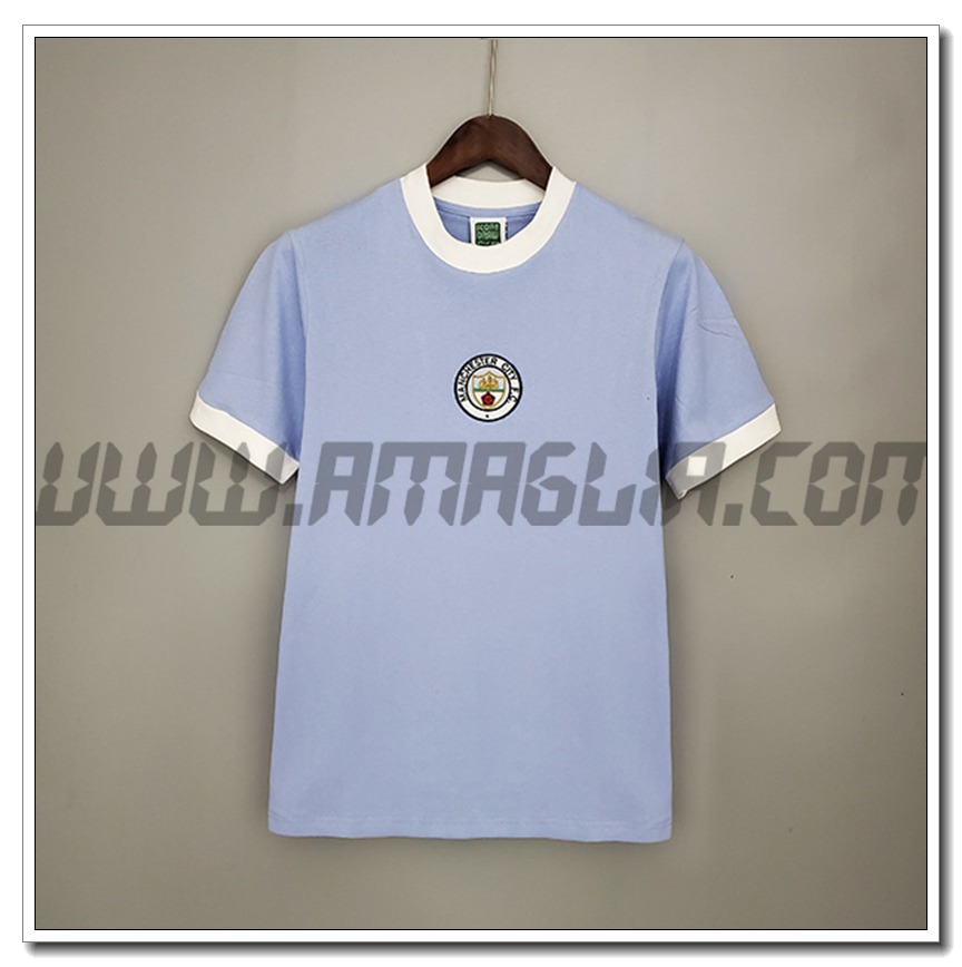 Maglia Calcio Manchester City Retro Prima 1972