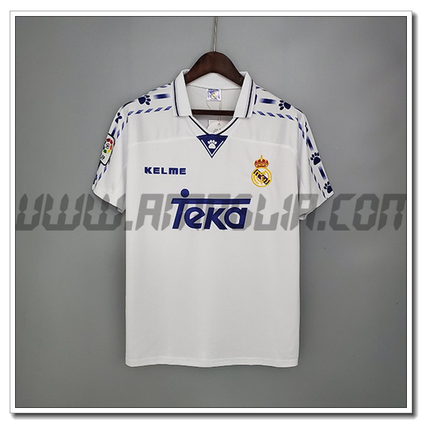 Maglia Calcio Real Madrid Retro Prima 1996/1997