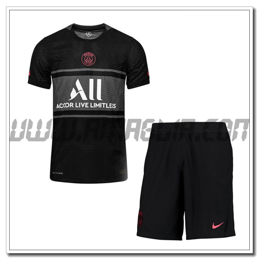 Kit Maglia PSG Jordan Terza + Pantaloncini 2021 2022