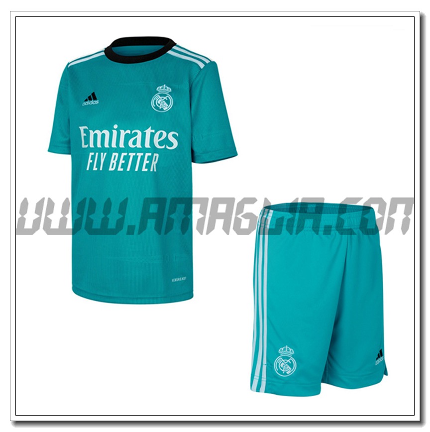 Kit Maglia Real Madrid Terza + Pantaloncini 2021 2022