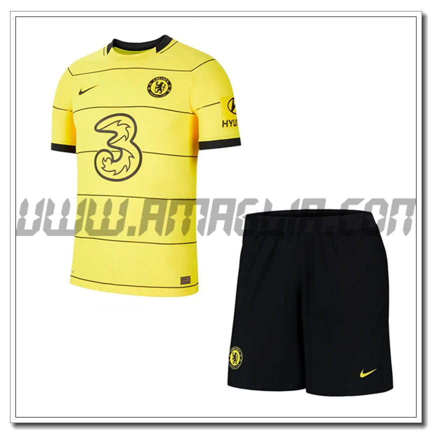 Kit Maglia FC Chelsea Seconda + Pantaloncini 2021 2022