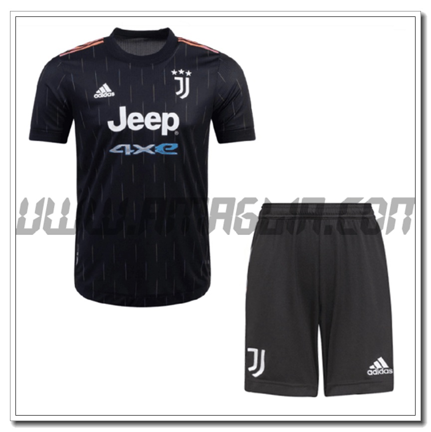 Kit Maglia Juventus Seconda + Pantaloncini 2021 2022
